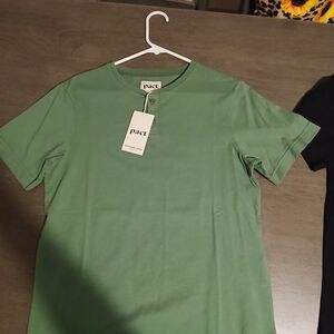 Pact Men's Short Sleeve Tee in Green